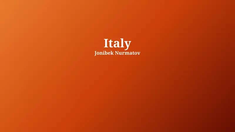 Italy