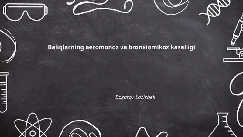 Baliqlarning aeromonoz va bronxiomikoz kasalligi