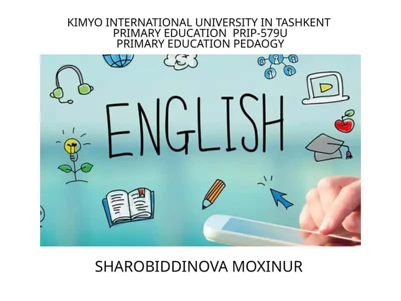 PRIMARY EDUCATION PEDAOGY