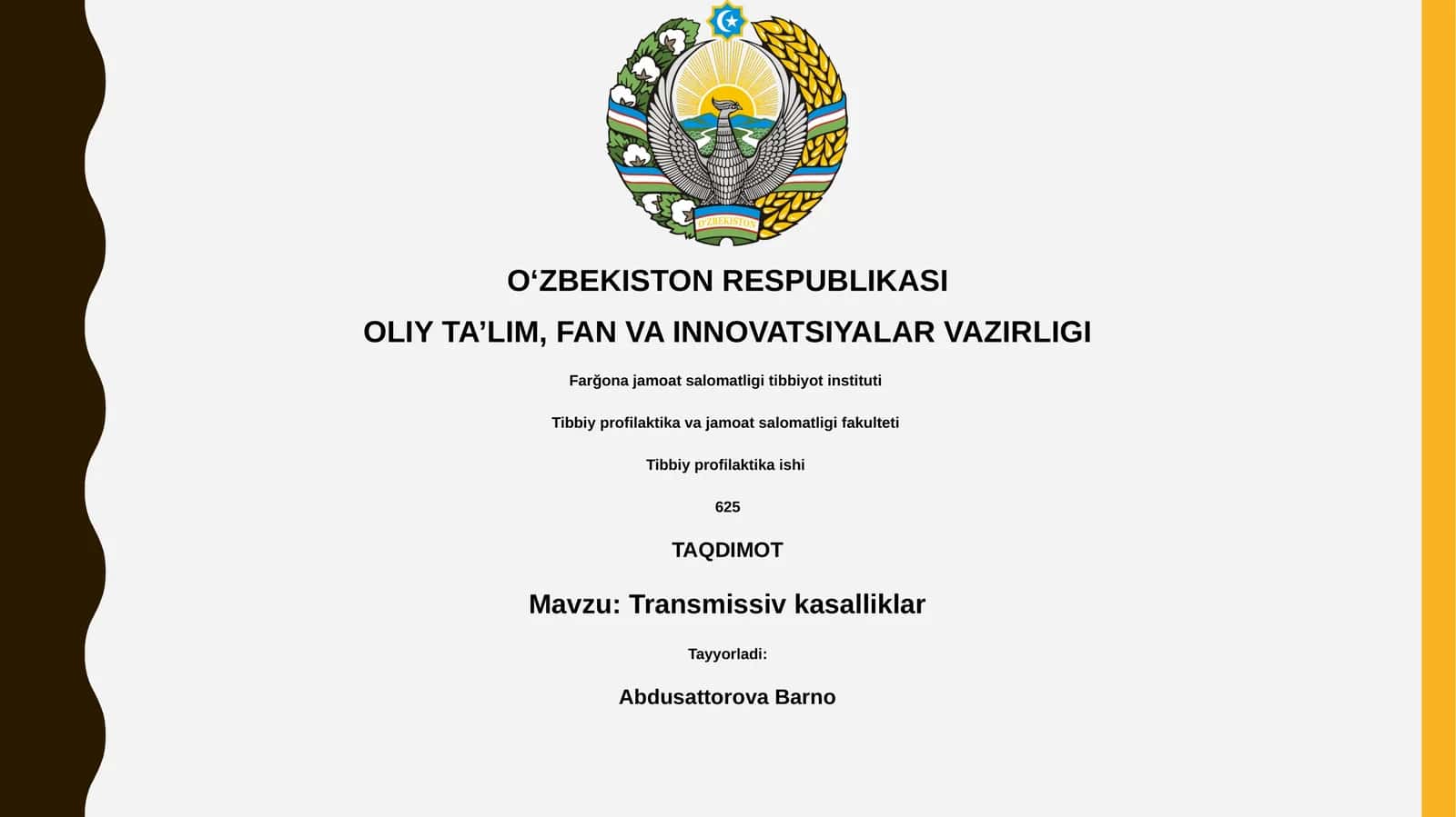 Transmissiv kasalliklar