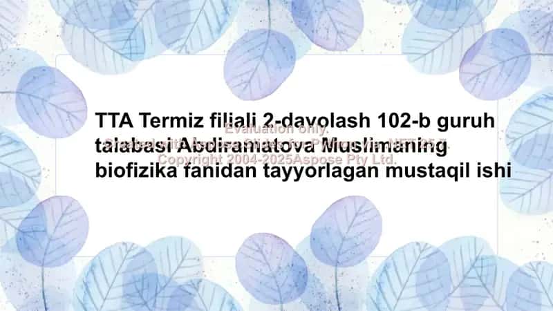 Lazerning Tibbiyotda Qo'llanilishi