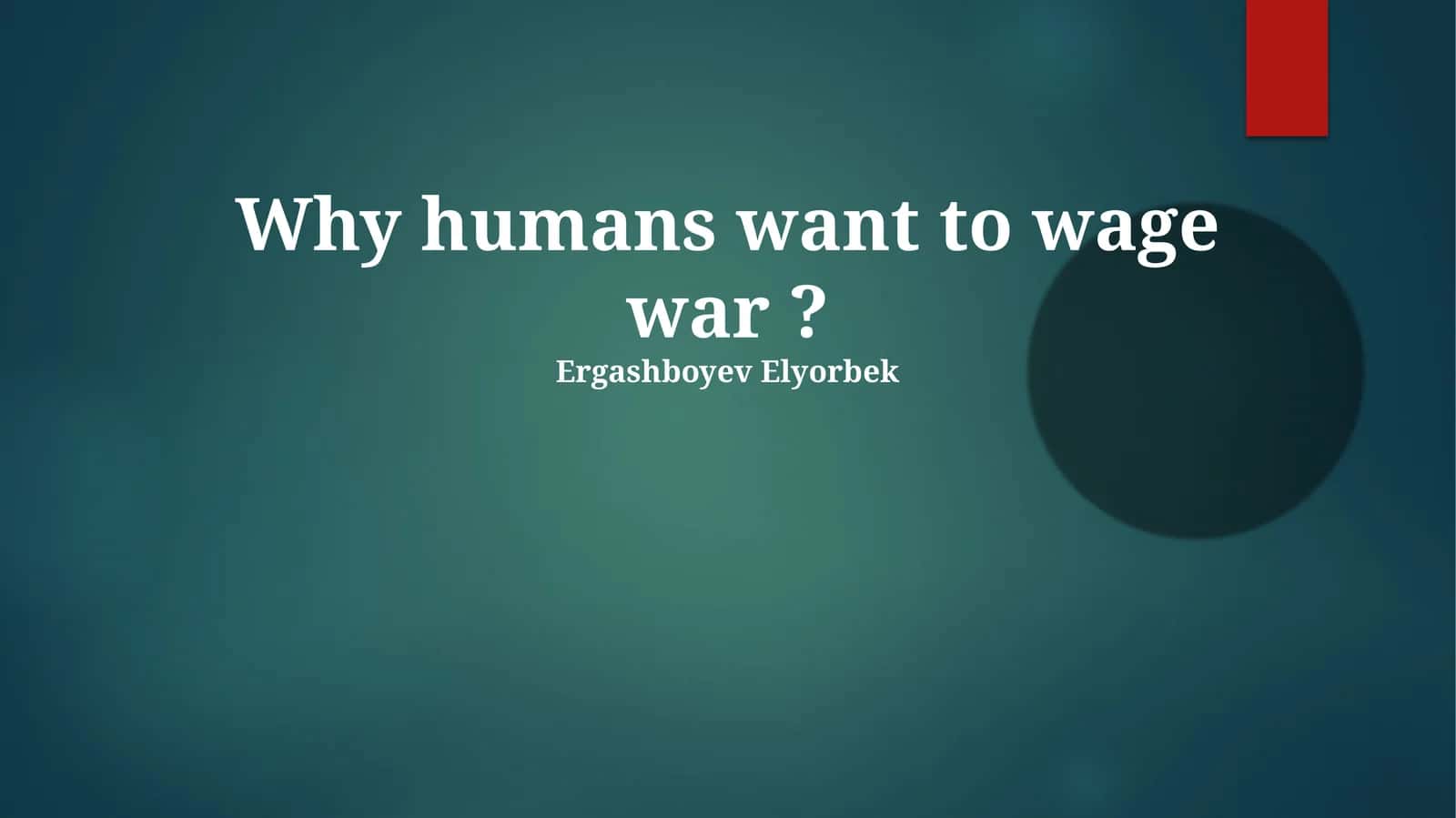 The Roots of Conflict: Unpacking the Drivers of War