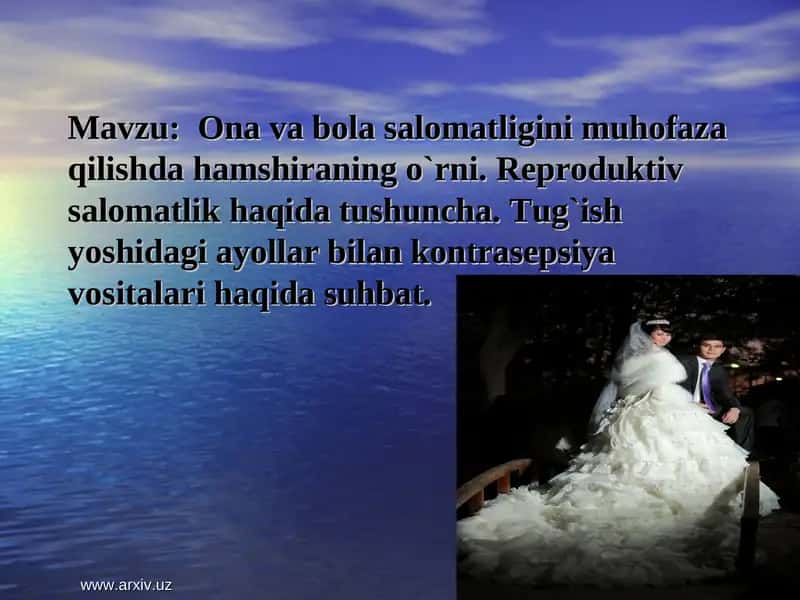 Reproduktiv salomatlik va repraduktiv huquq