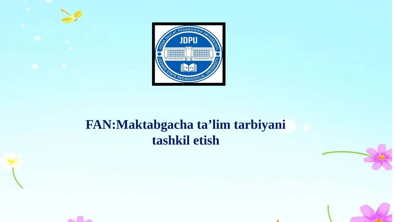 Tarbiyachining ishxujjatlari