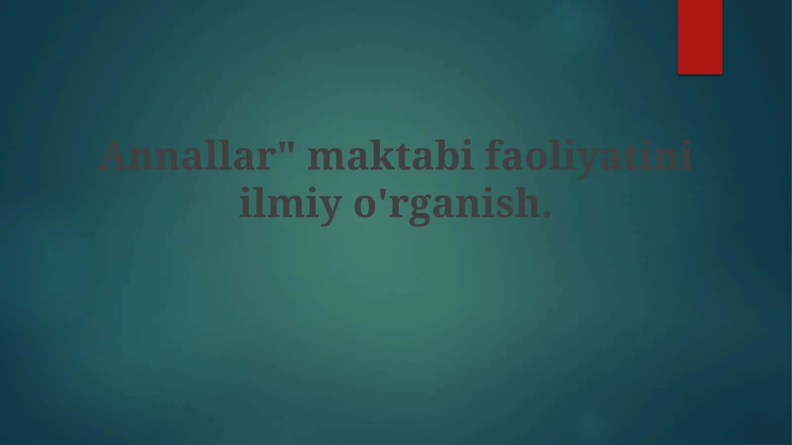 Ta'lim va tarbiya