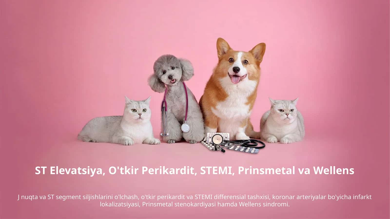 ST Elevatsiya Differensial Diagnostikasi: STEMI, O'tkir Perikardit, Prinsmetal va Wellens