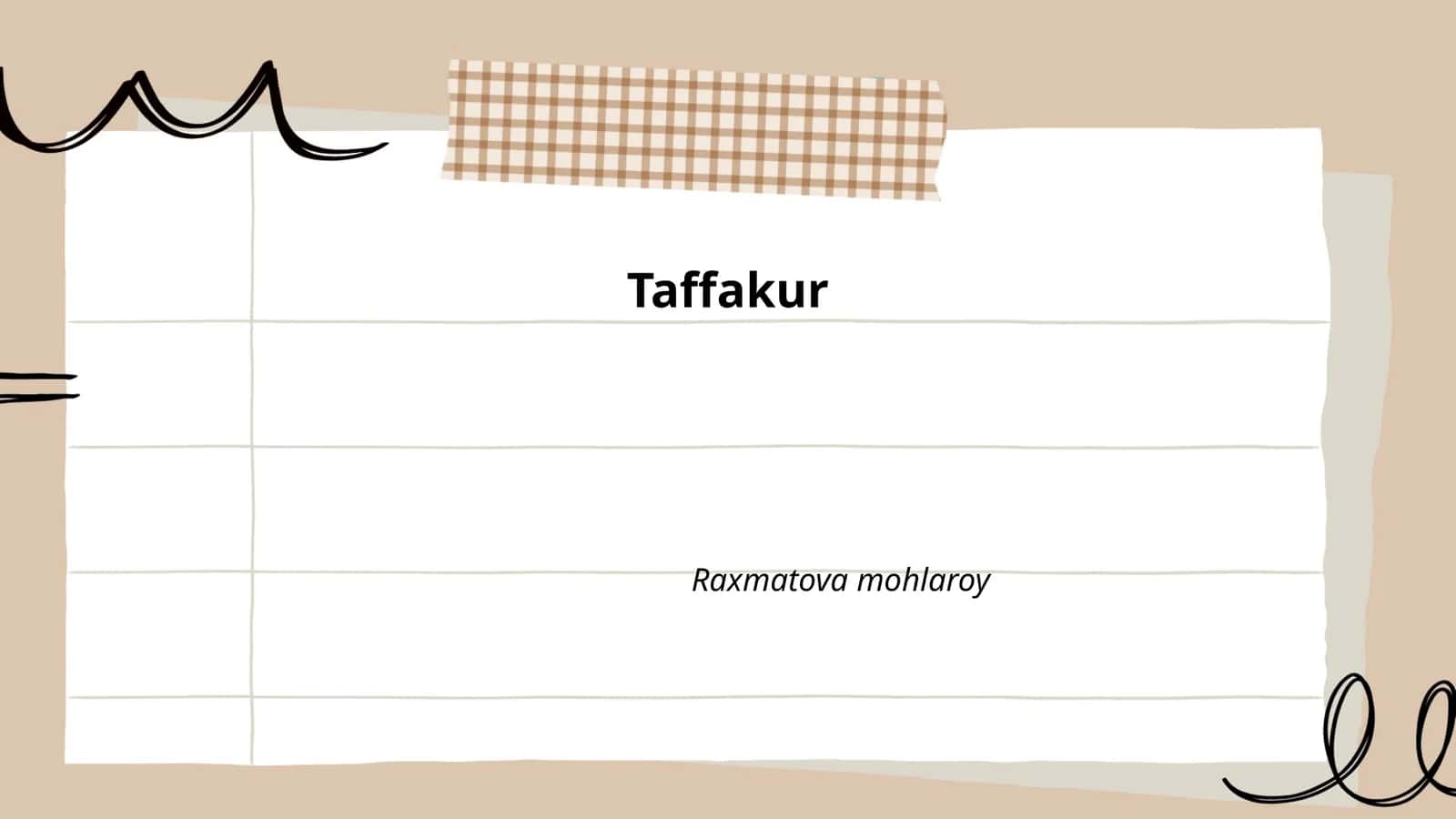 Tafakkur