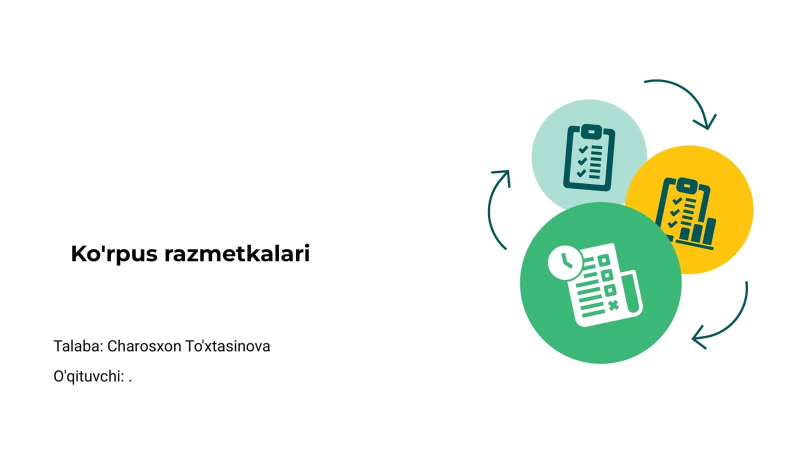Ko'rpus razmetkalari