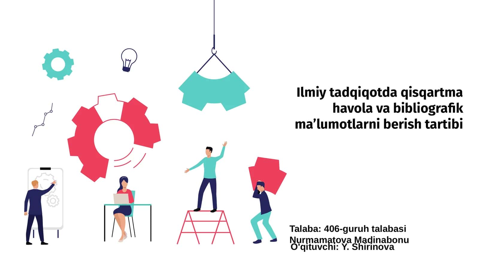 Ilmiy tadqiqotda qisqartma havola va bibliografik ma’lumotlarni berish tartibi