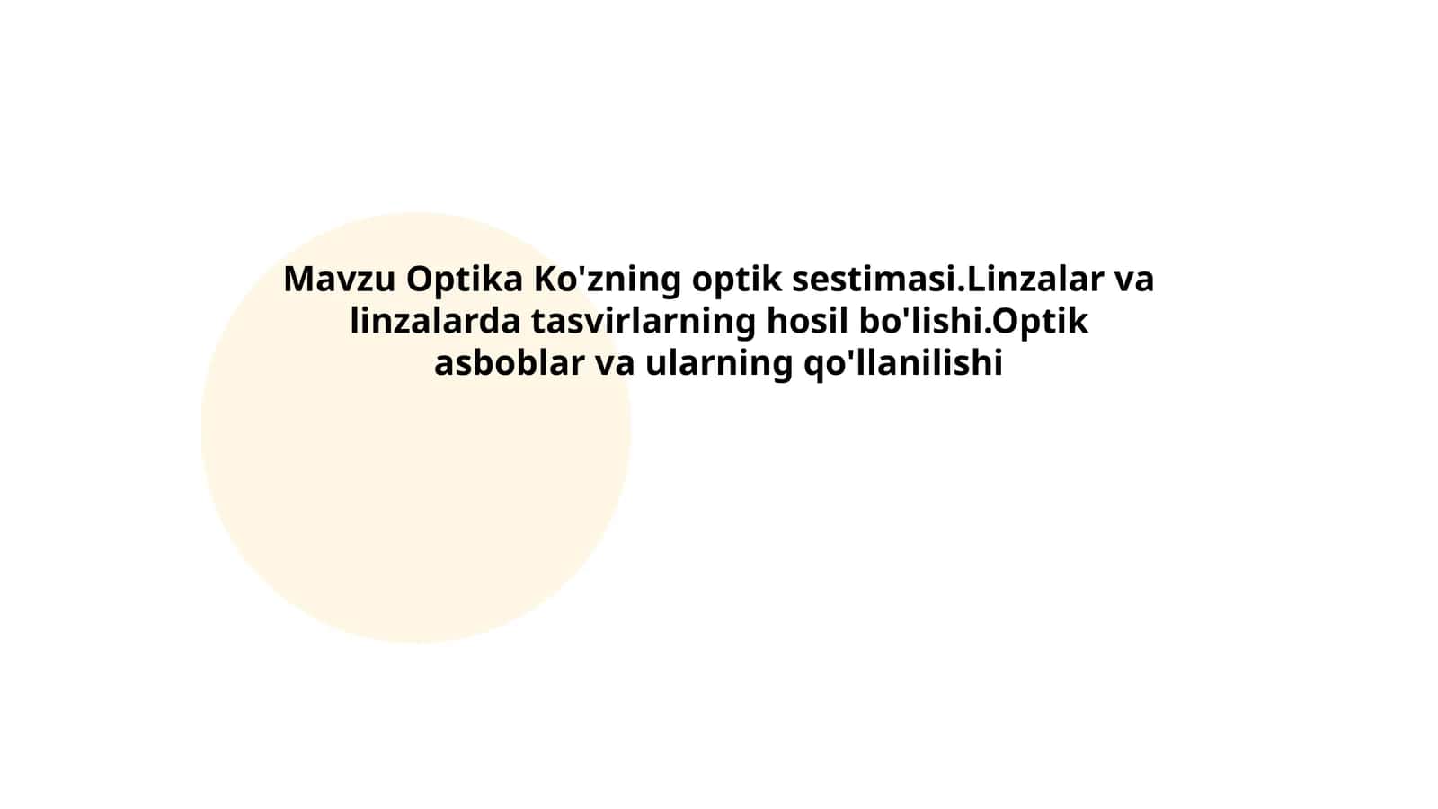 Optika