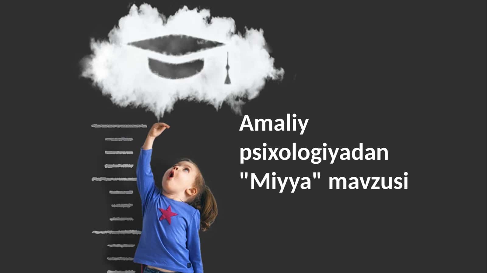 Amaliy psixologiyadan "Miyya" mavzusi
