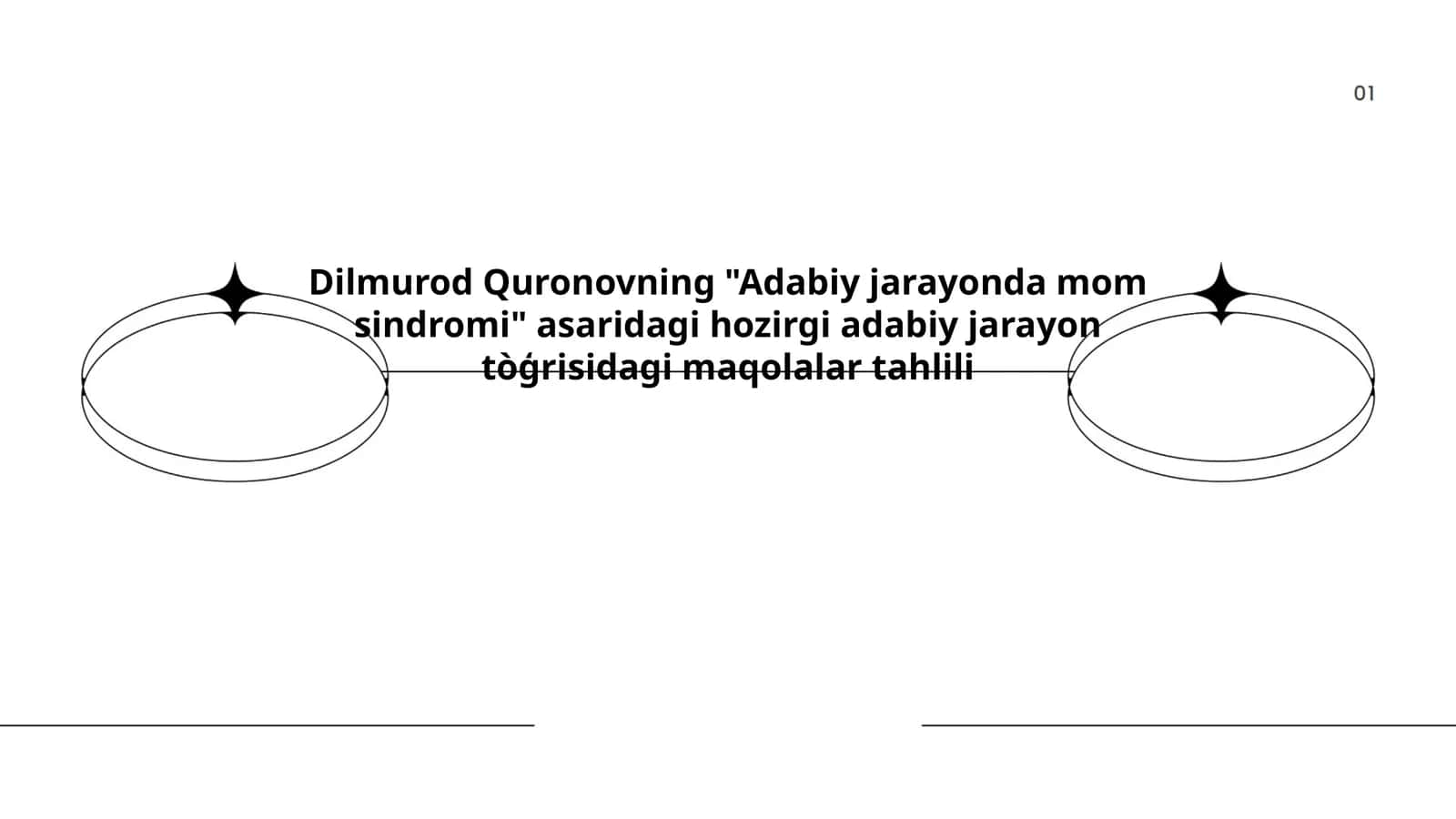 Adabiy jarayonda mom sindromi