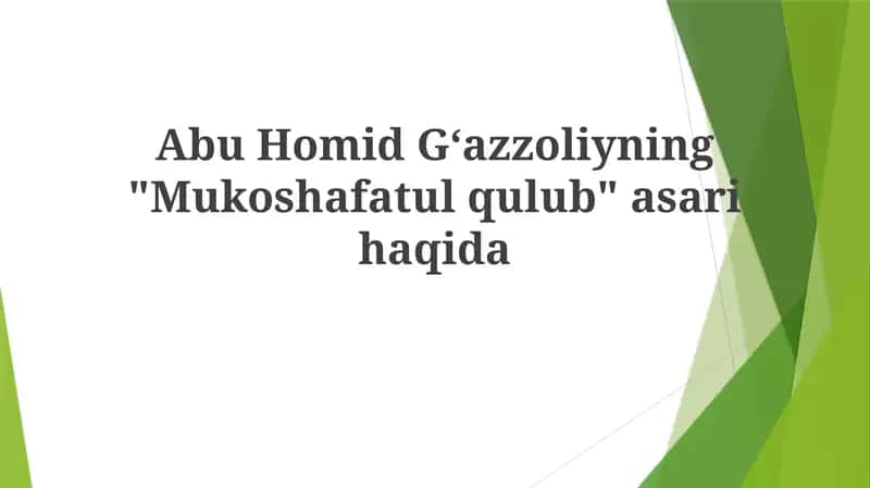 Mukoshafatul Qulub