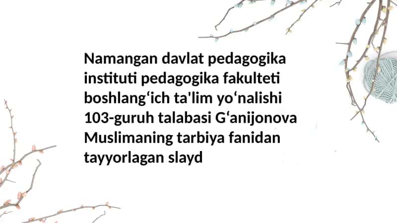 O‘quvchilarni o‘rganish metodikasi