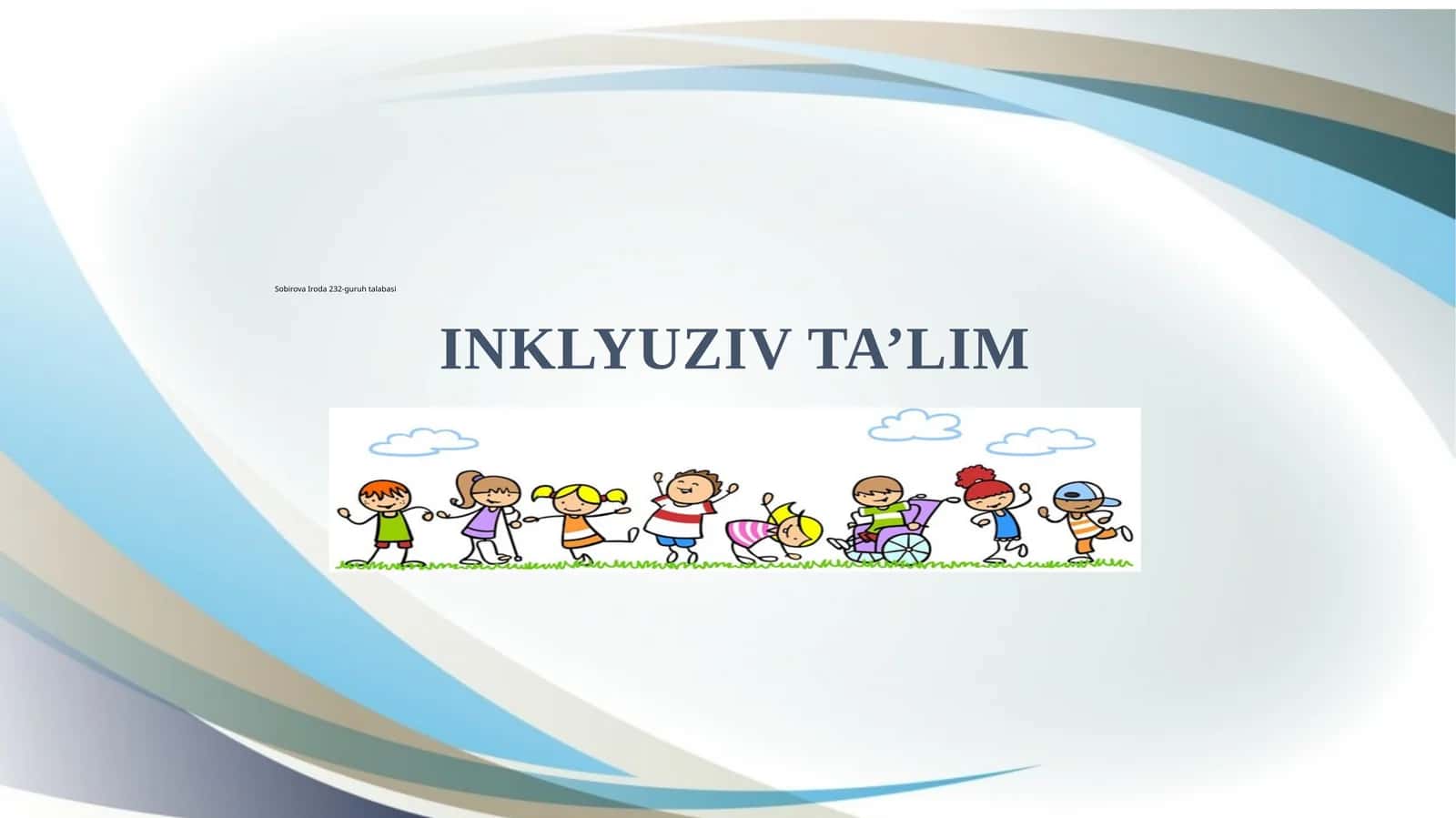 Autistik spektr buzilishlariga ega bolalar uchun inklyuziv taʼlim strategiyalari vaularni amalga oshirish shart-sharoitlari