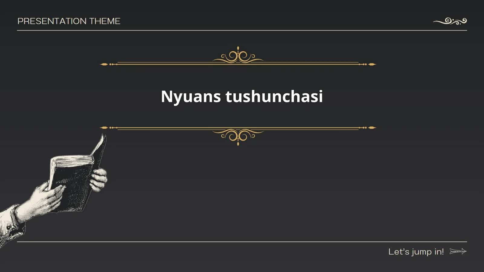 Nyuans tushunchasi