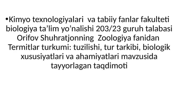 Termitlar