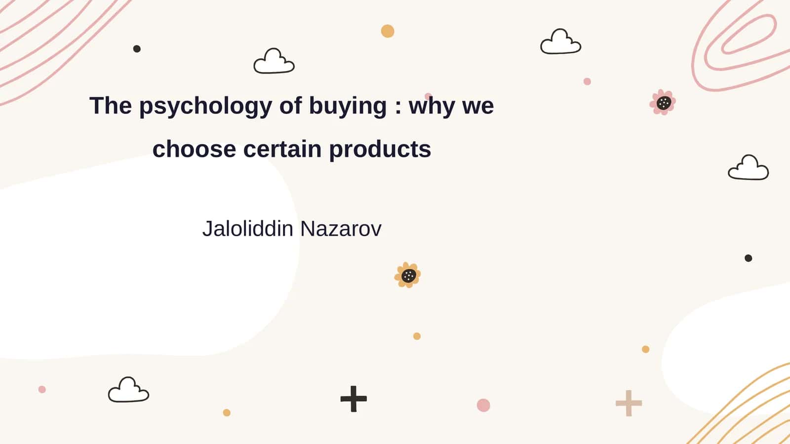 The psychology of buying: why we choose certain products