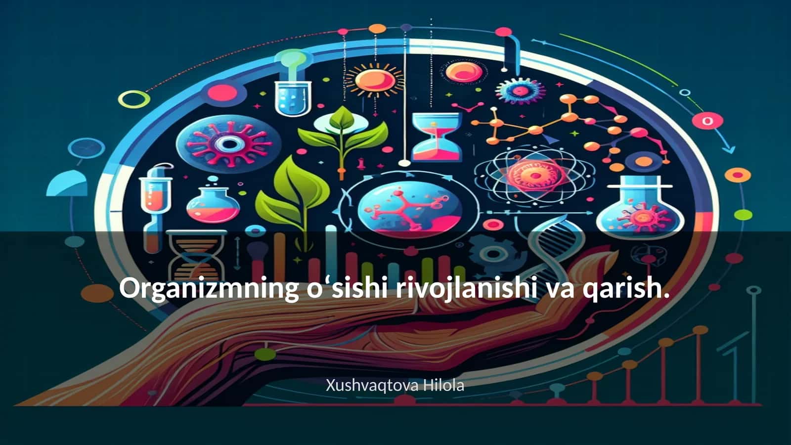 Organizmning oʻsishi rivojlanishi va qarish