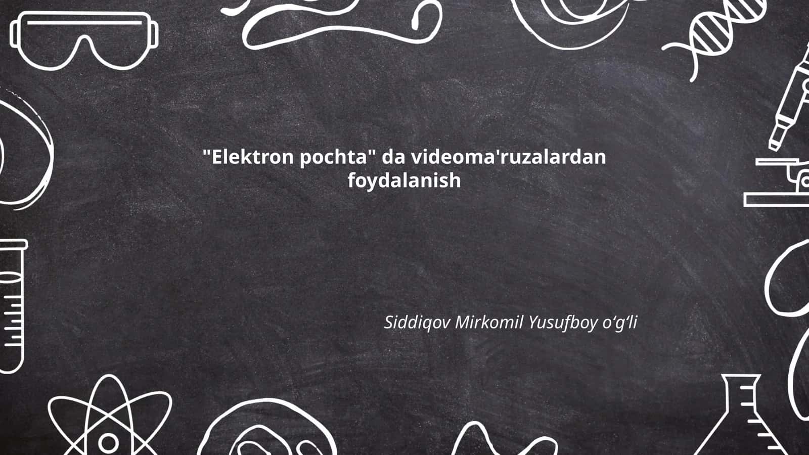Elektron pochta