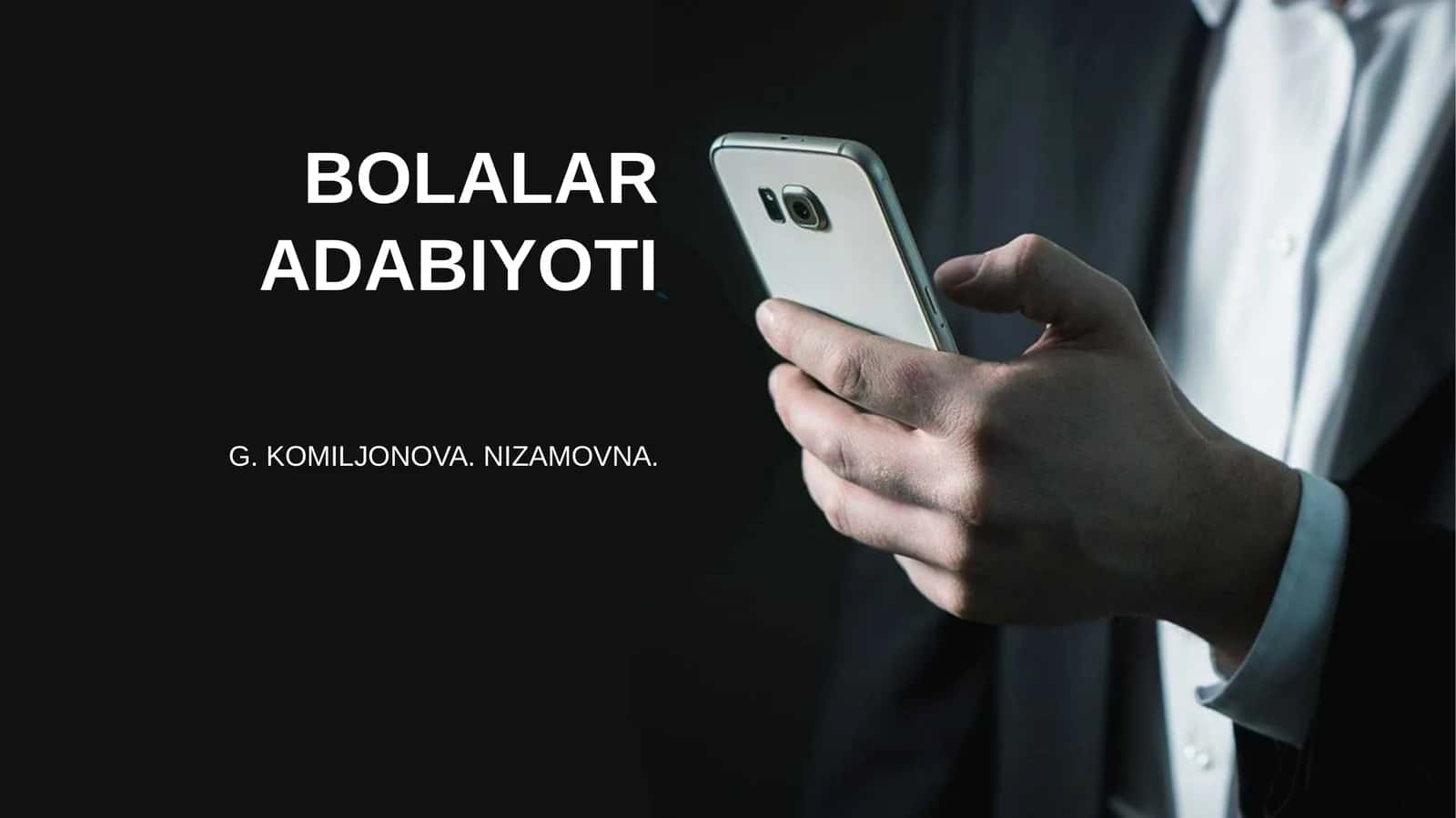 Chet el bolalar adabiyoti