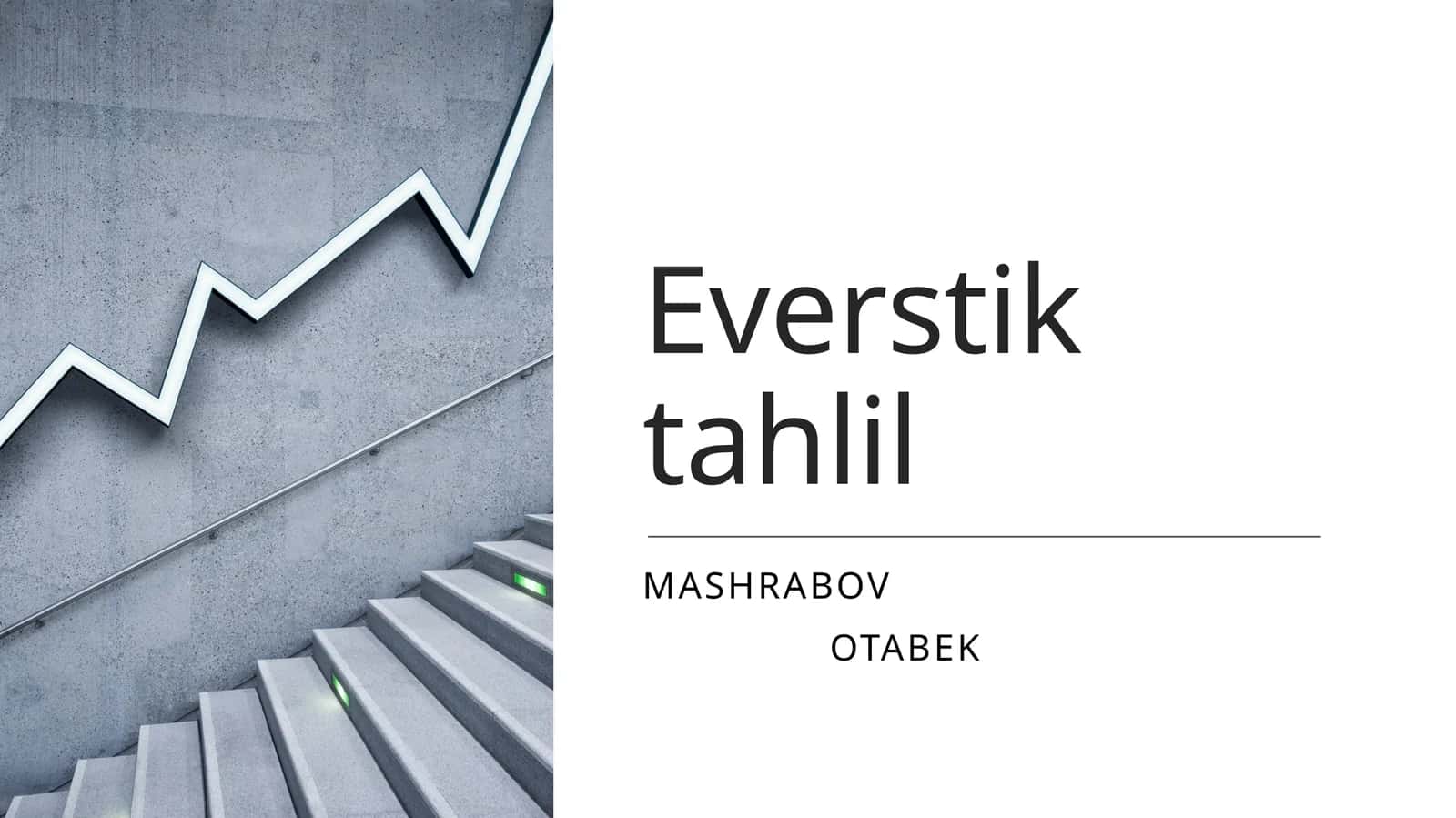 Everstik tahlil