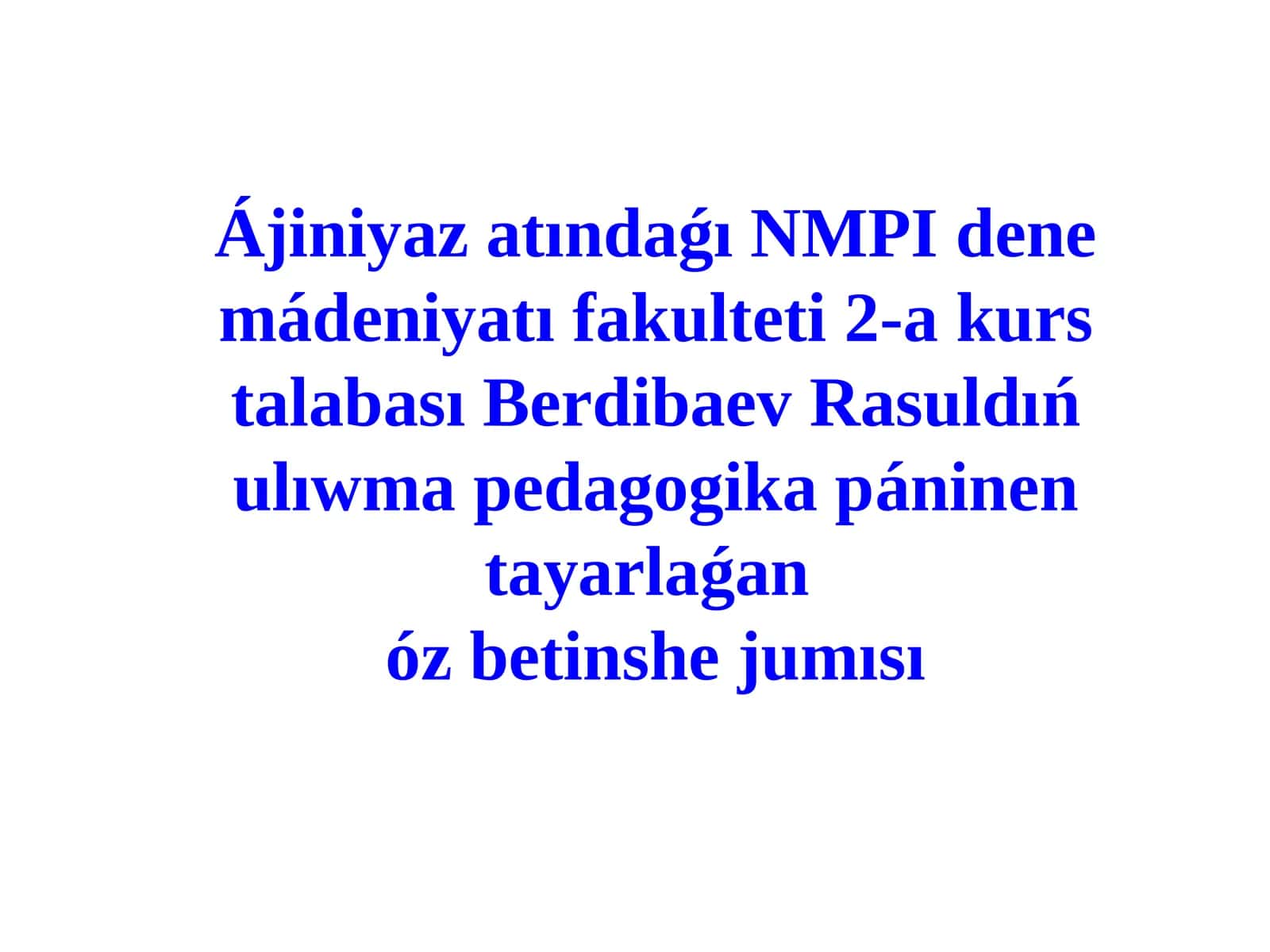 Yan Amos Komenskiydiń pedagogikalıq sisteması