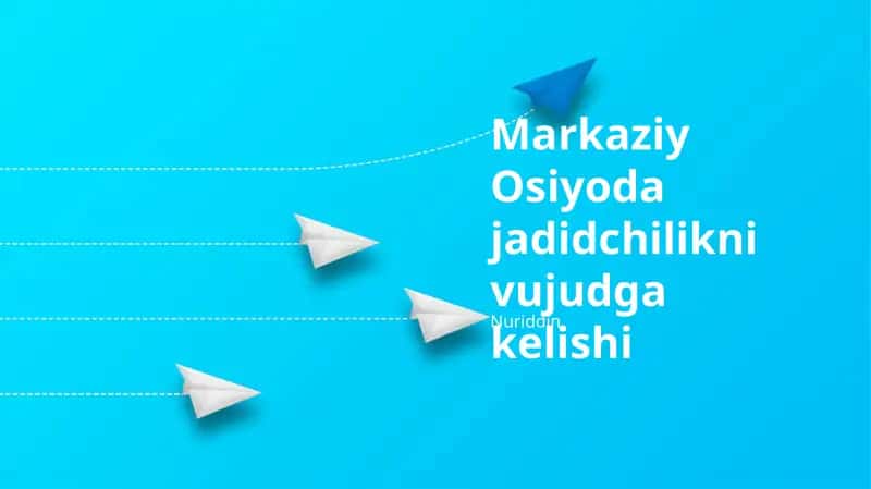 Jadidchilikni vujudga kelishi