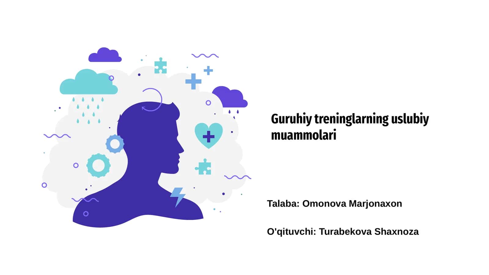 Guruhiy treninglarning uslubiy muammolari