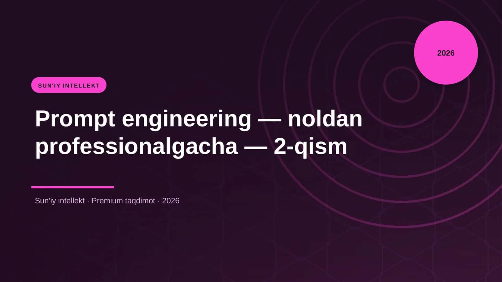 Prompt engineering — noldan professionalgacha — 2-qism