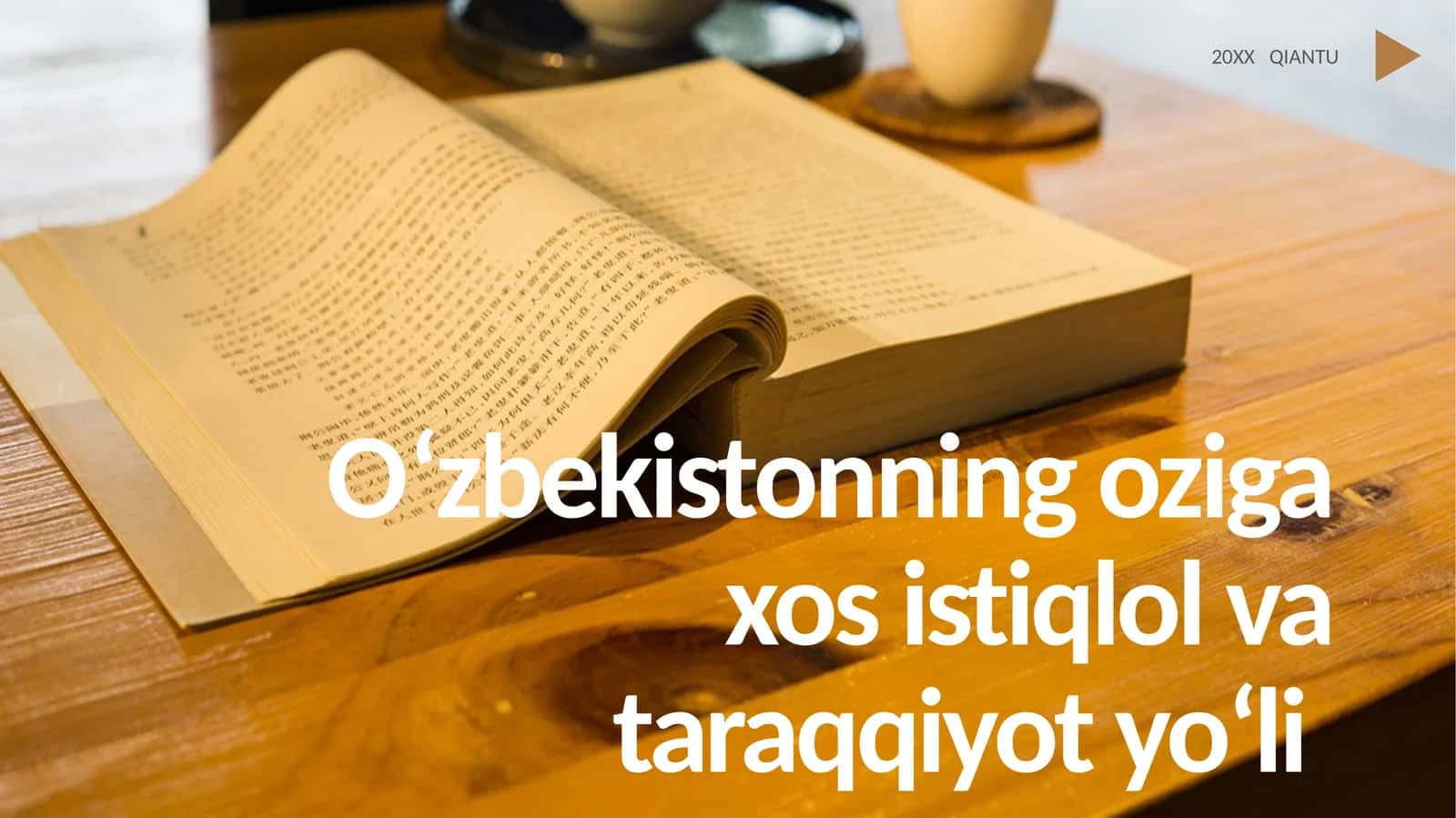Oʻzbekistonning oziga xos istiqlol va taraqqiyot yoʻli
