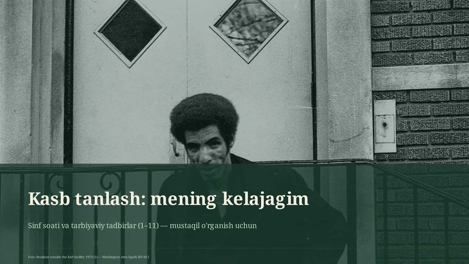 Sinf soati va tarbiyaviy tadbirlar