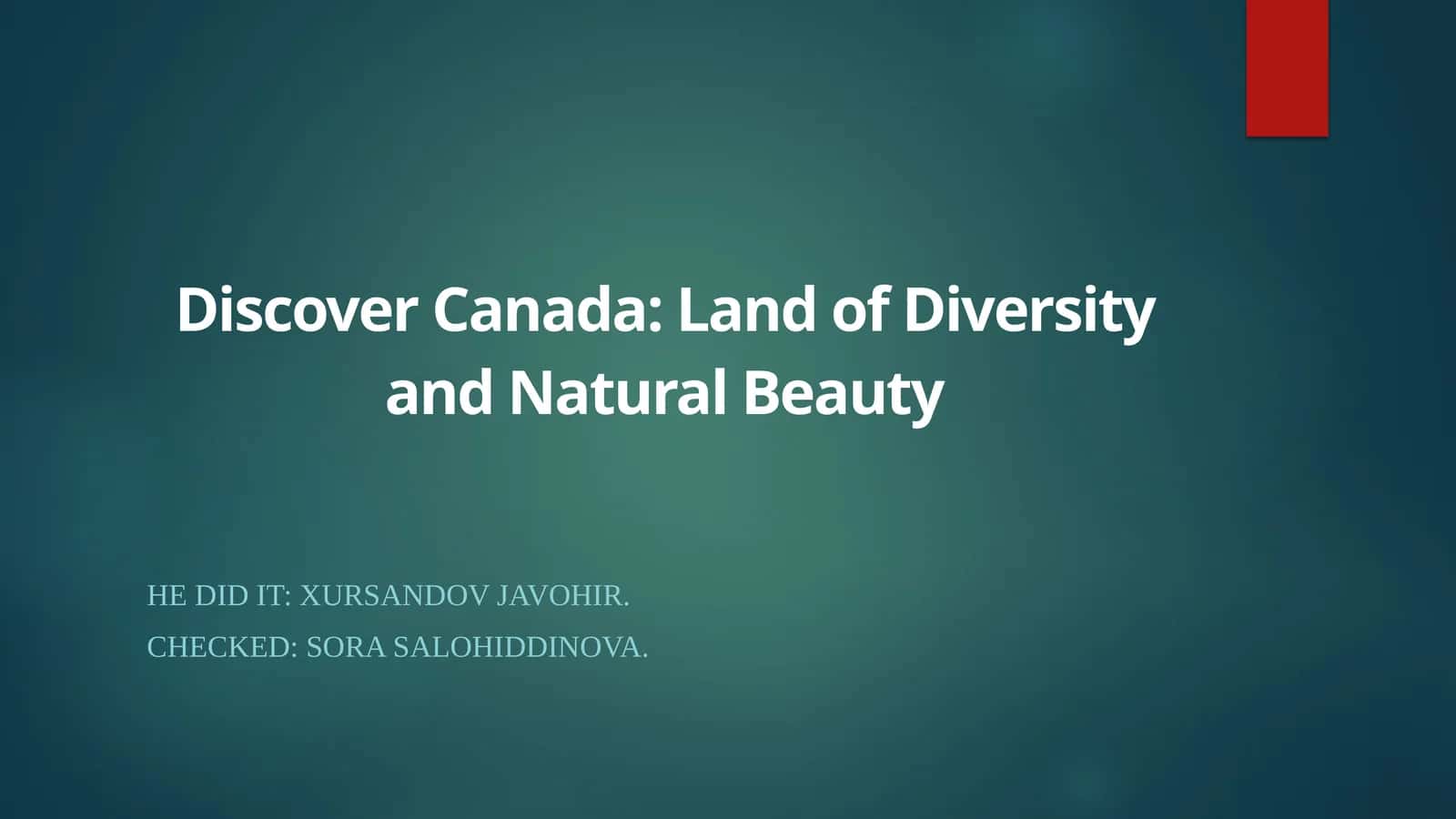 Discover Canada: Land of Diversity and Natural Beauty