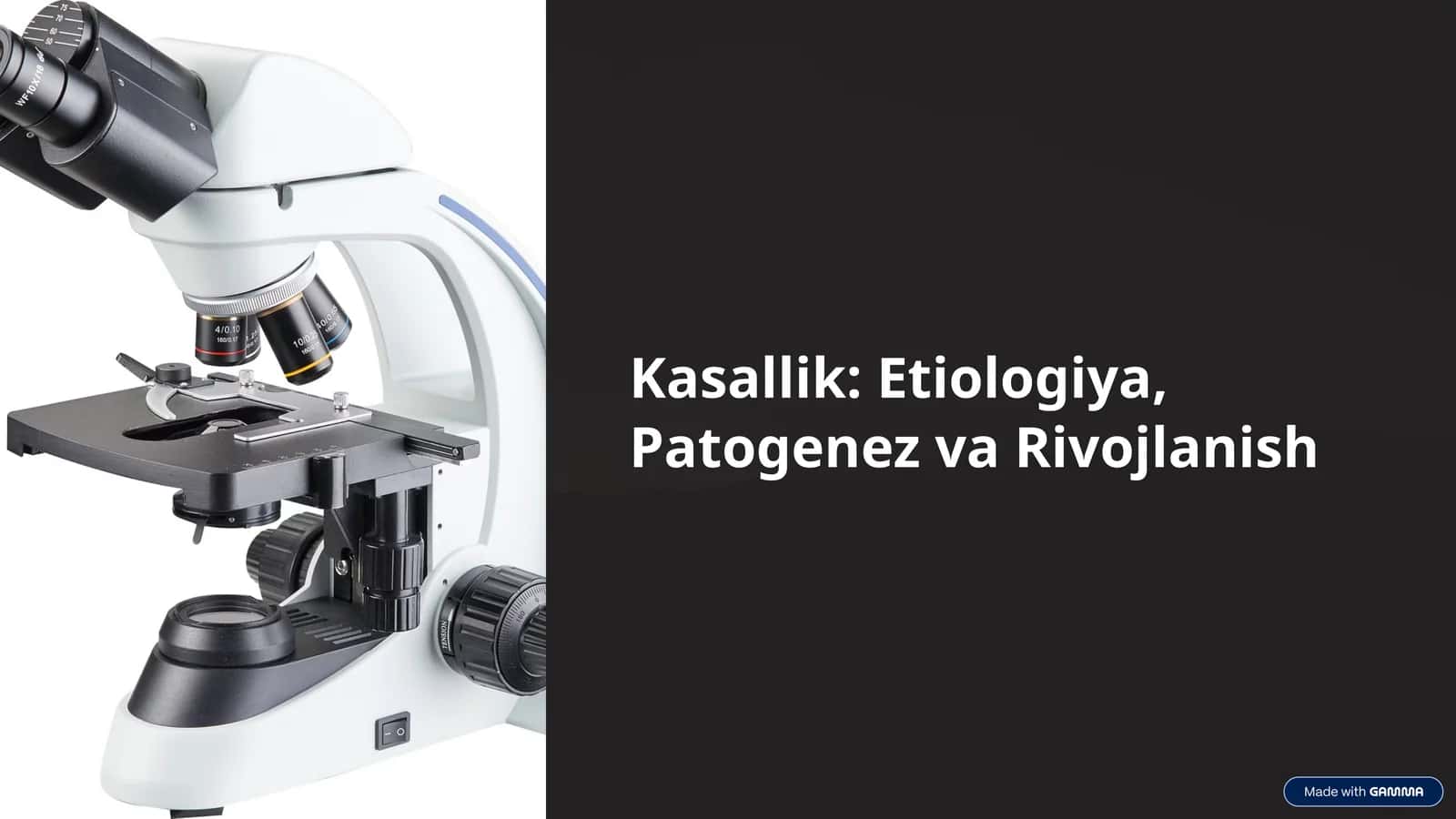 Kasallik: Etiologiya, Patogenez va Rivojlanish