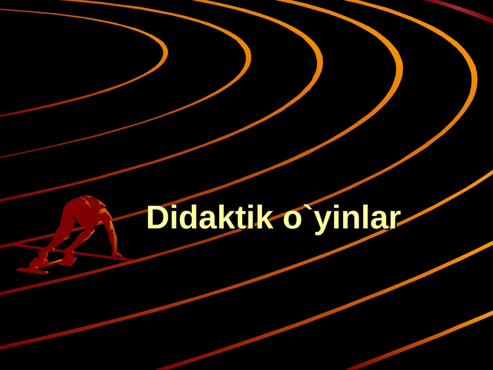 Didaktik o`yinlar