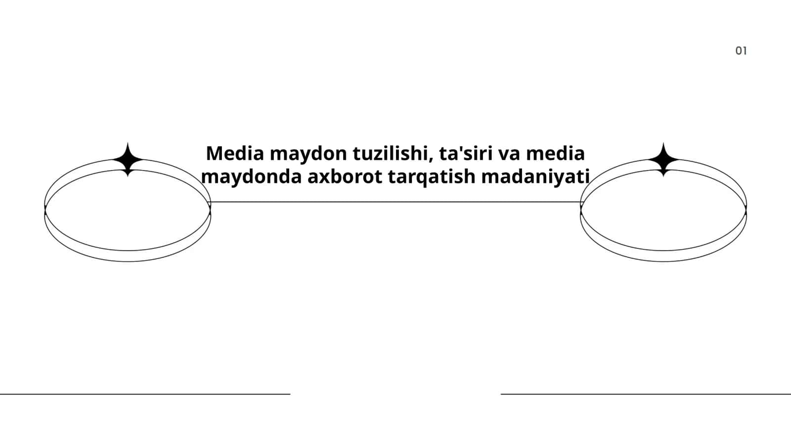 Media maydon tuzilishi, ta'siri va media maydonda axborot tarqatish madaniyati