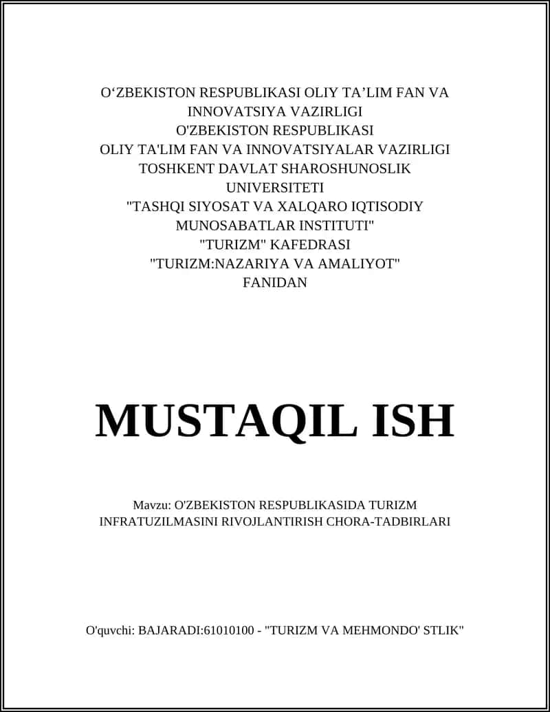 Sayyohlik qabul qilish markazlari