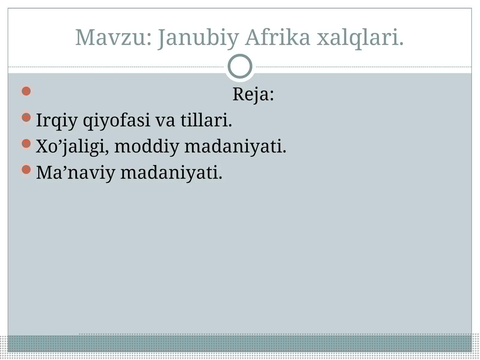 Janubiy Afrika xalqlari