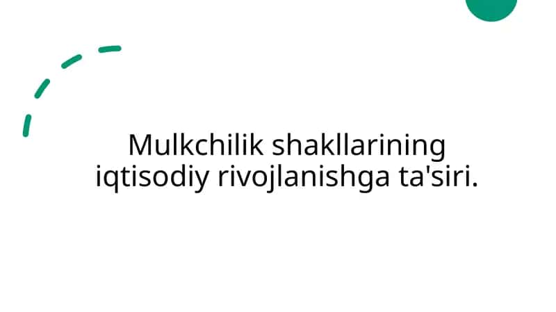 O'zbekistondagi Mulk Shakillari