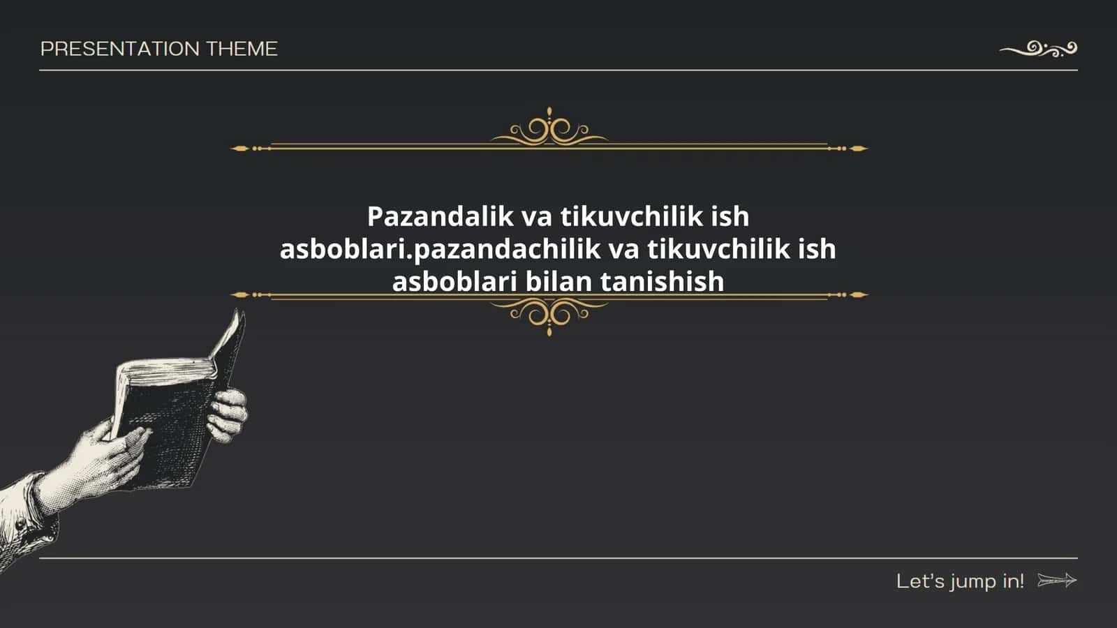 Oshxona pichoqlari turlari