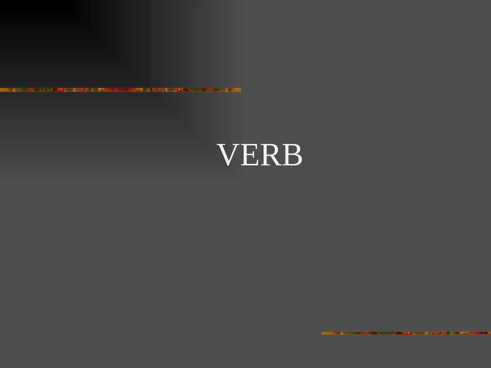 Verbs