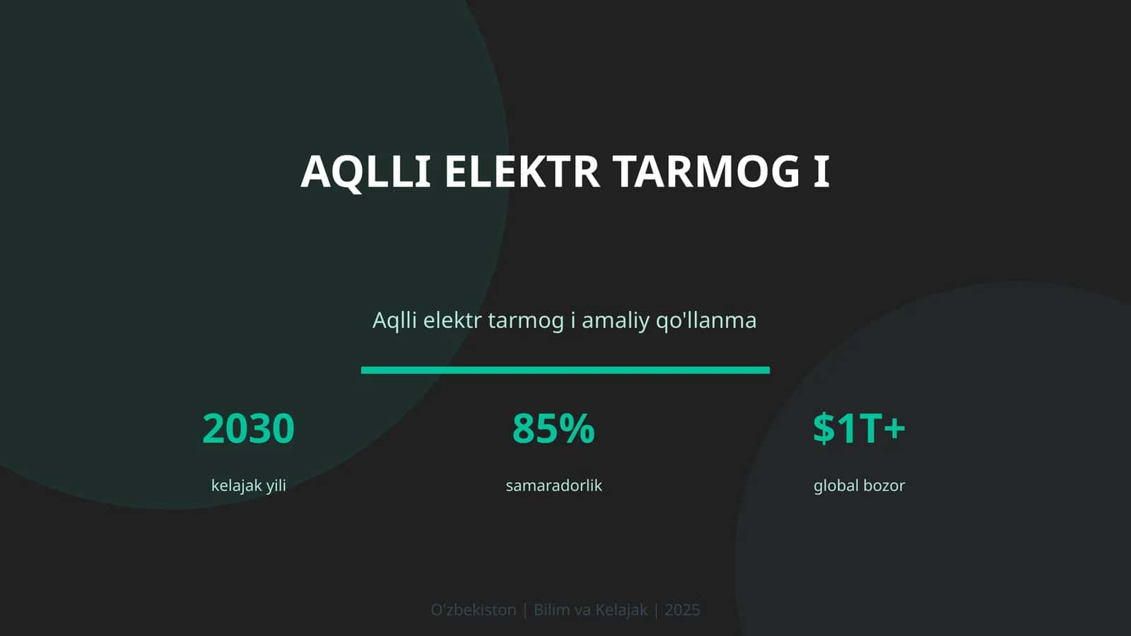Aqlli elektr tarmog i