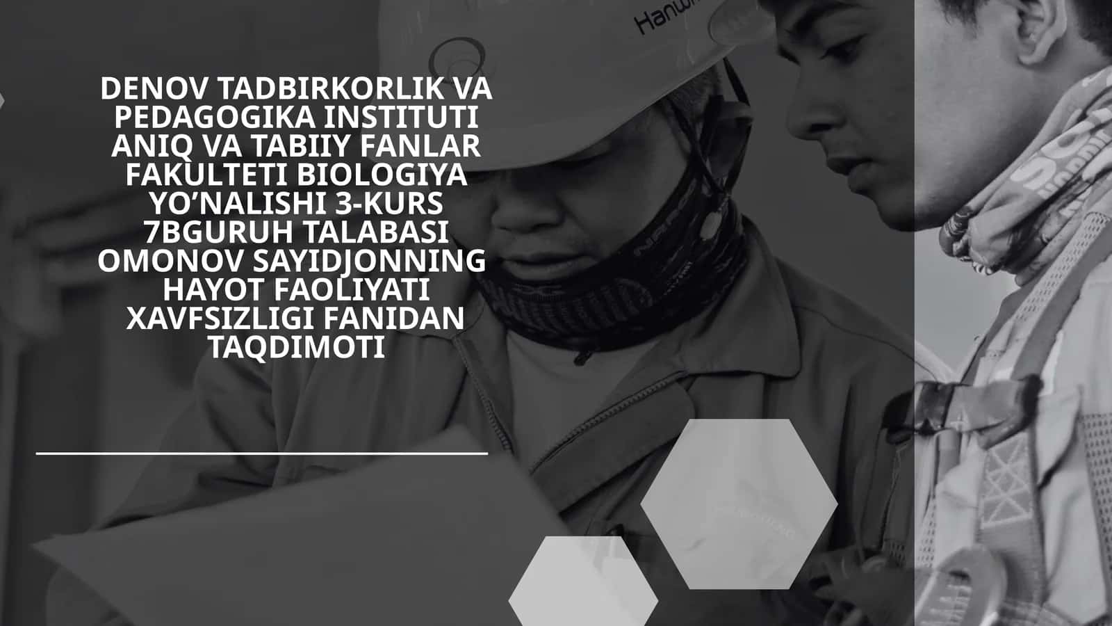 O‘zbekistonda bo‘lishi mumkin bo‘lgan texnogen xavflar