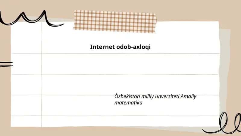 Internet odob-axloqi