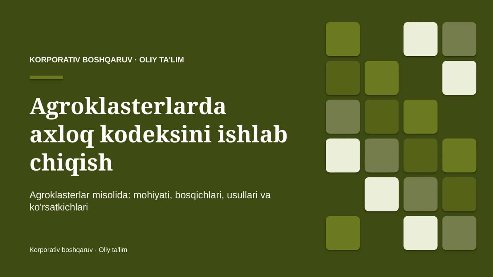 agroklasterlarda axloq kodeksini ishlab chiqish 7871