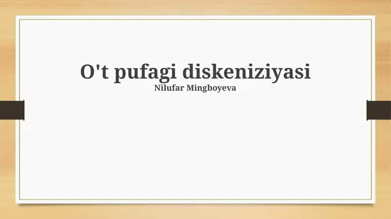 O't pufagi diskeniziyasi