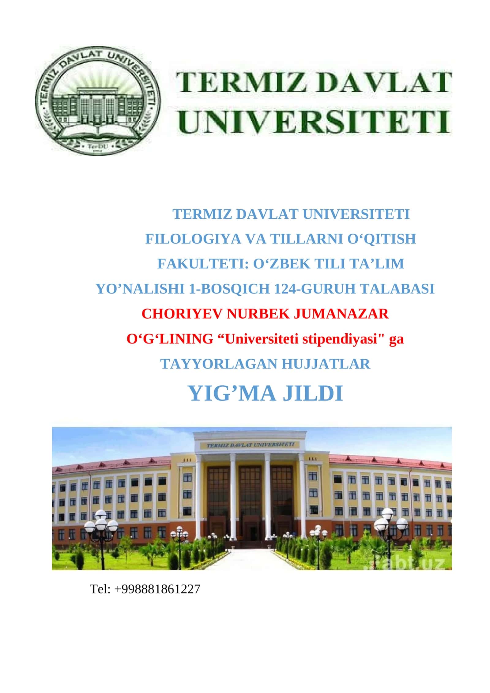 Universiteti stipendiyasi