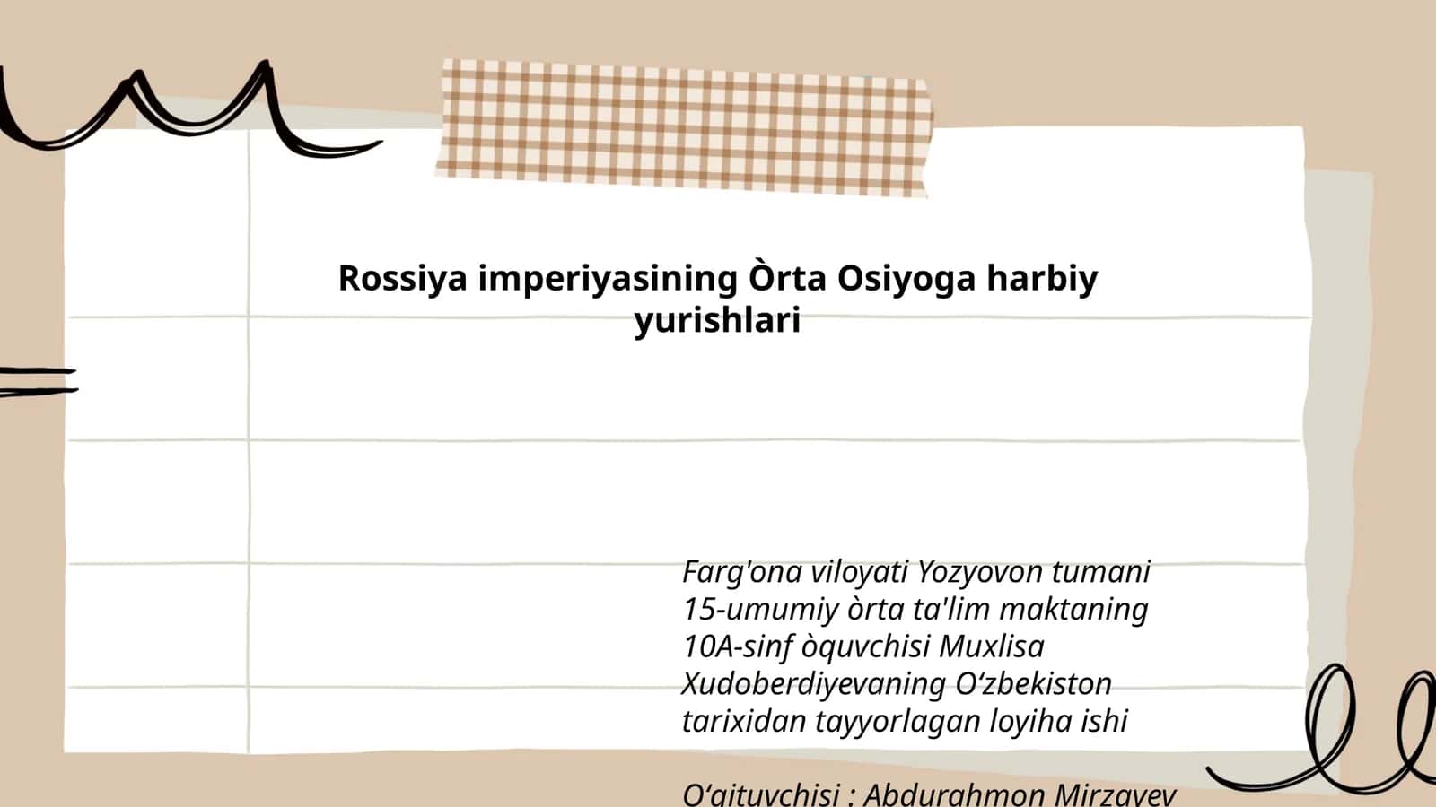 Rossiya imperiyasining Òrta Osiyoga harbiy yurishlari