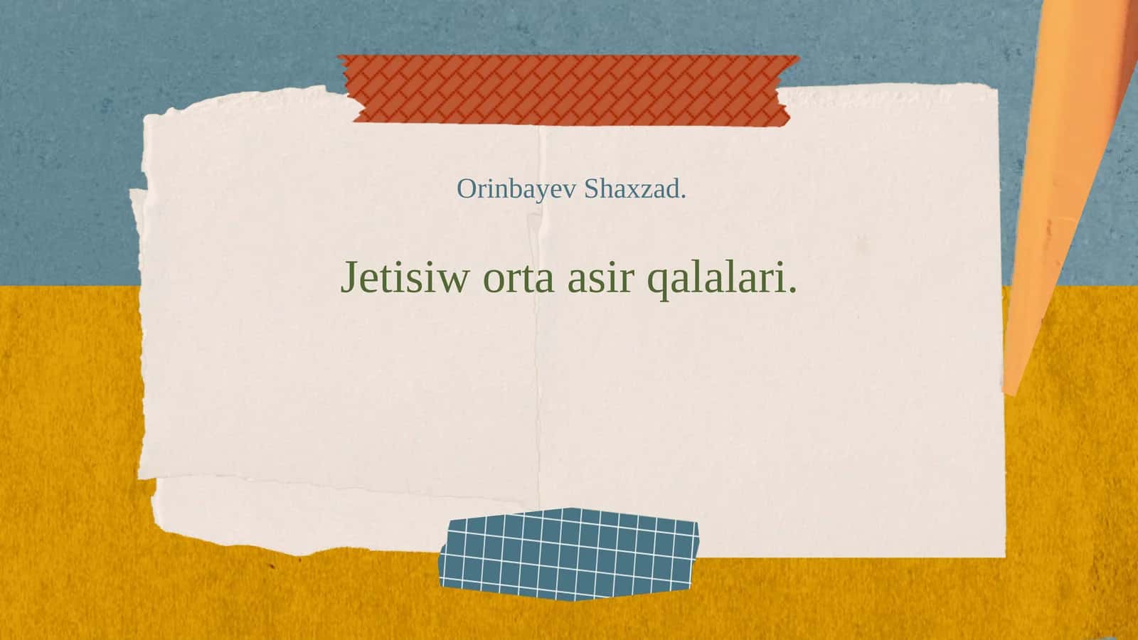 Jetisiw ortaasirqalalari
