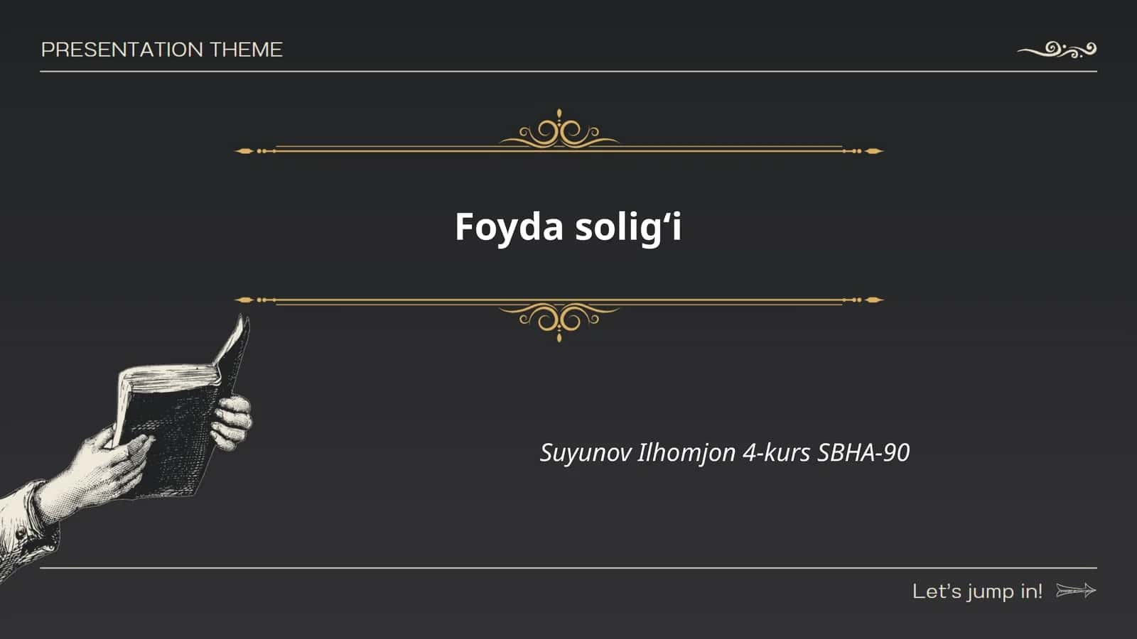 Foyda soligʻi